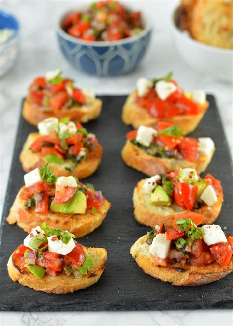 Easy Avocado Bruschetta Recipe, step by step Easy Bruschetta Recipe with pictures