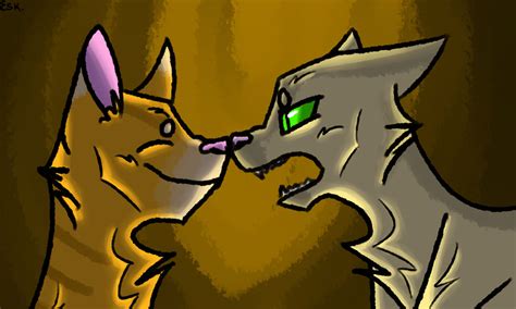 Sandpaw and Firepaw by Cat-Warrior-Esk on DeviantArt