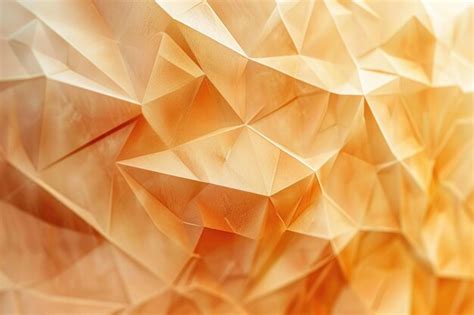 Premium Photo | Geometric abstract background with golden hues and 3D ...