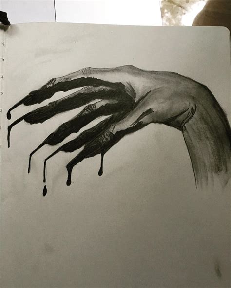 Monster hand : r/drawing