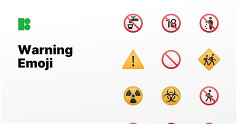 Emoji - Warning, Graphics - Envato Elements