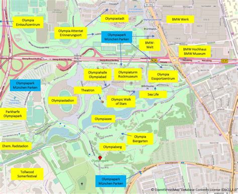 Olympiapark München - Sportstätten mit viel Historie