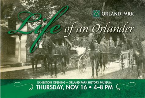 Orland Park History Museum Unveils 'Life of an Orlander' Exhibit ...