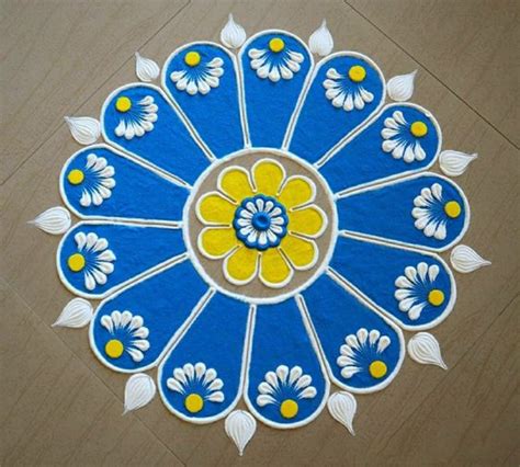 35+ Easy Simple Rangoli Designs For Beginners With Step-by-Step Guide