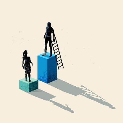 Gender Inequality Concept Stock Illustration - Download Image Now - iStock