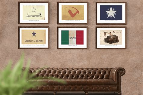 Flags of the Texas Revolution - Six Print Collection – Copano Bay Press