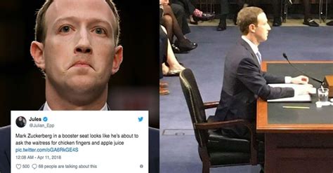 Was Mark Zuckerberg Using a Booster Seat During Testimony? | POPSUGAR News