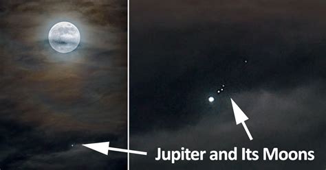 This Photo Contains the Moon, Jupiter, and Jupiter's Moons | PetaPixel