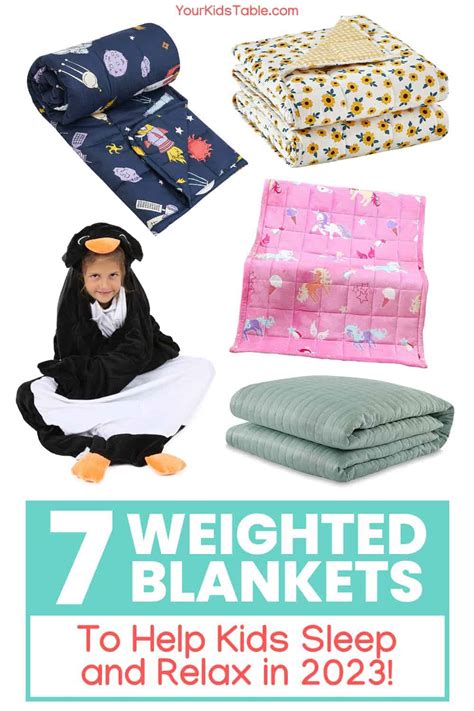 7 Weighted Blankets to Help Kids Sleep and Relax in 2022!