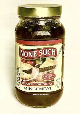 NONE SUCH Mincemeat Pie Filling CLASSIC ORIGINAL 27 oz Fast Shipping | eBay