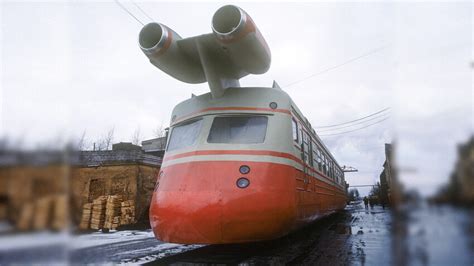 How the Soviets designed a train with a jet engine on top - Russia Beyond