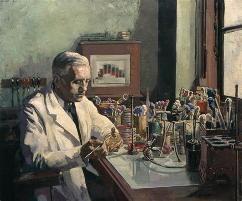 Sir Alexander Fleming (1881–1955), FRS, the Discoverer of Penicillin ...