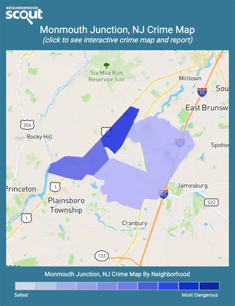 Monmouth Junction Crime Rates and Statistics - NeighborhoodScout
