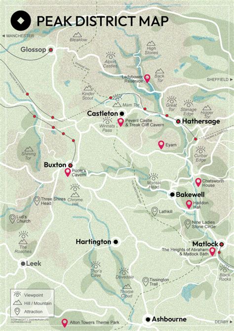 Peak District Map: Plan Your Perfect Peak District Adventure