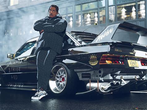 Asap Rocky from Need for Speed Unbound 4K wallpaper download