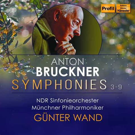 Günter Wand: Anron Bruckner - Symphonies 3-9 (FLAC) - BOXSET.ME