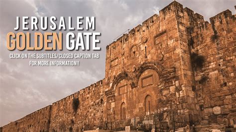 The Golden Gate In Jerusalem Israel | Ep 13 - YouTube