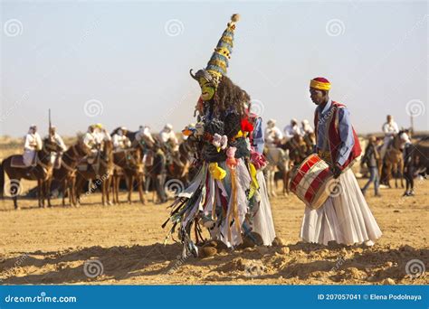 Festival of the Sahara in Douz, Tunisia. Editorial Photo - Image of ...