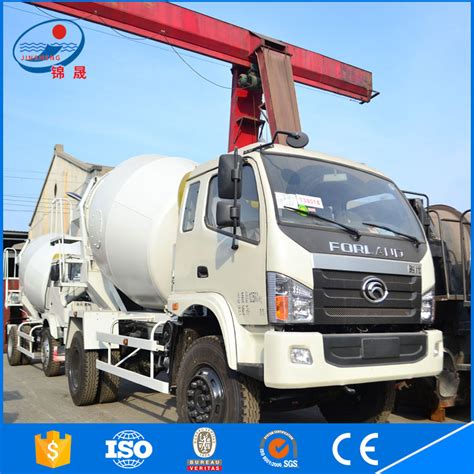 Self Loading Cement Mixing Mini Mobile Concrete Mixer Truck Price - China Truck and Concrete ...