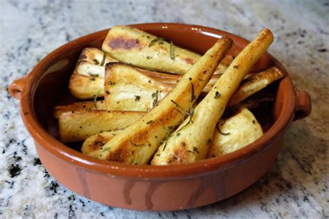 Sweet Rosemary Roasted Parsnips from Tallulah's Treats