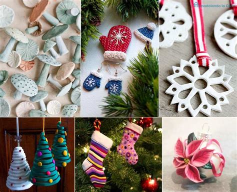 DIY Polymer Clay Christmas Ornaments