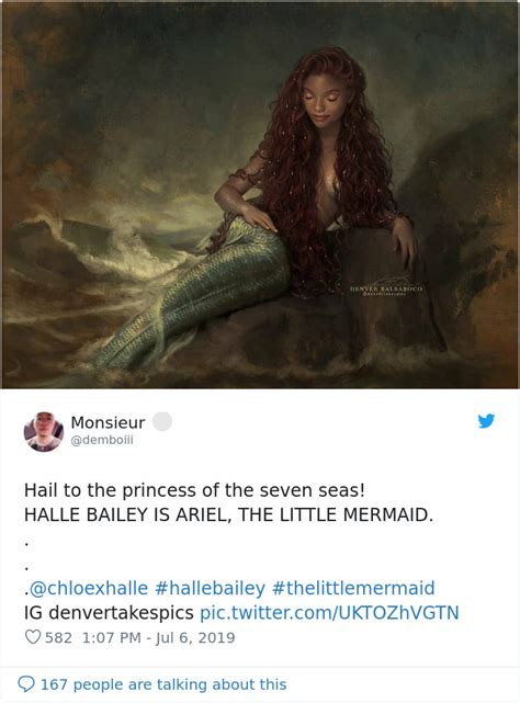 Fans Overflow The Internet With Fan Art After Disney Announces The New Ariel | Bored Panda