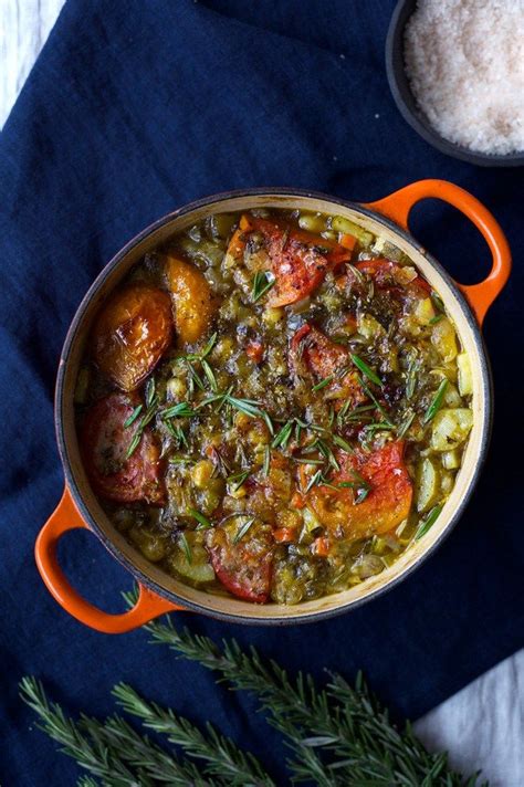 Rosemary and White Bean Cassoulet | Homespun Capers | Cassoulet recipes, Health dinner recipes ...