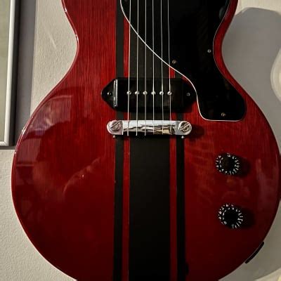 Custom p90 Epiphone Les Paul jr 1998 - Mahogany | Reverb