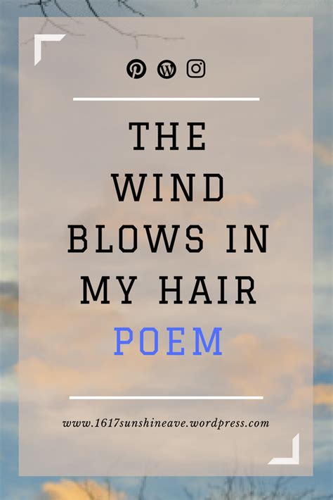 A poem about the magic of the wind as it wipes away any sorrow. The ...