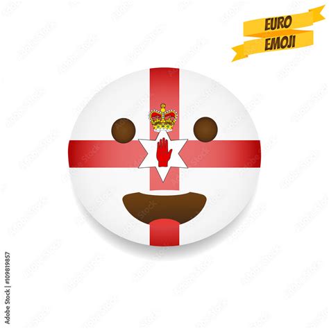 Euro emoji. Northern Ireland Flag Emoticon. Emoticon sport fan. Emoji ...