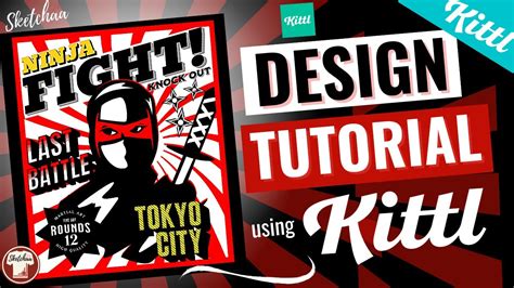 Kittl tutorial | How to design using Kittl | Beginners Design Tutorial - YouTube