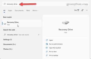 How to Create a Windows 11 USB Recovery Drive