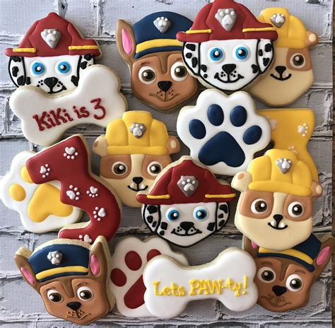 Custom Paw Patrol themed Cookies To see my other work or for more info on how to order, please ...