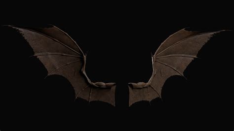 Bat Wings (C4D) - 3D Model by QUARTOMUNDO