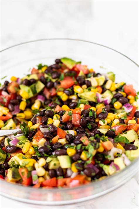 Mexican Black Bean and Corn Salad - Love & Good Stuff