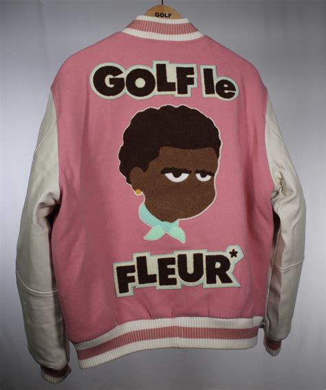 Golf le Fleur* Varsity Jacket – Archived Dreams / Egrets, LLC