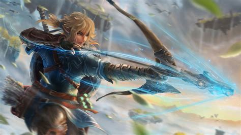 1920x1080 Resolution The Legend of Zelda: Tears of the Kingdom HD Cool Fan Art 1080P Laptop Full ...