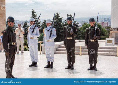 Ataturk Mausoleum Ankara editorial stock image. Image of sentinel ...