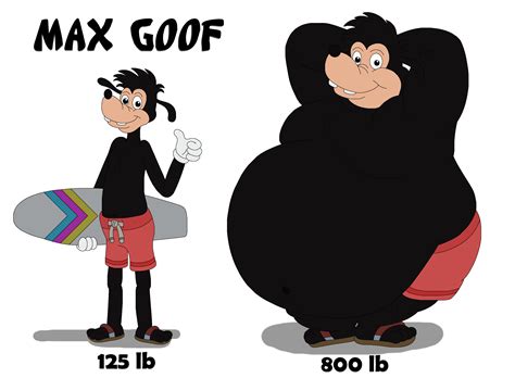 Max Goof - Weight Gain by MCsaurus on DeviantArt