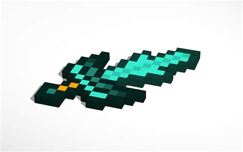 3D design Make a minecraft sword contest - Tinkercad