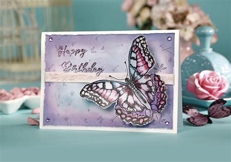 Happy Birthday Butterfly Card