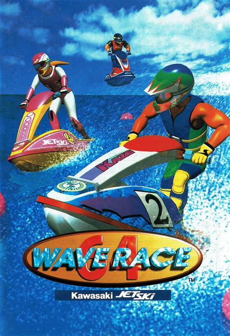 The Japanese cover for Wave Race 64 Patreon] | Video game images, Sexy anime art, Video game ...