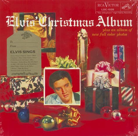 Elvis Presley LP: Elvis' Christmas Album (LP, HQ Vinyl, Gatefold) - Bear Family Records