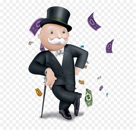 Mr - Monopoly - Rich Uncle Pennybags, HD Png Download - vhv