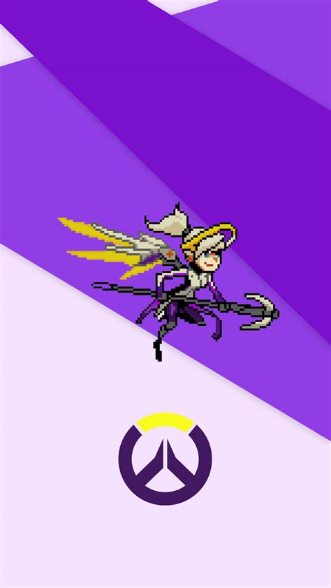 Download Pixel 3 Overwatch Background Mercy Violet Background ...