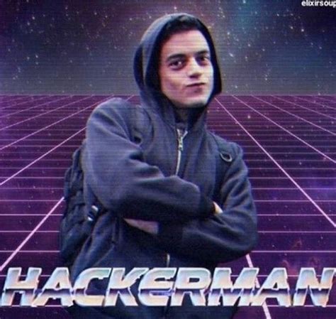 Hackerman meme, rami malek | Mr robot, Funny memes, Memes