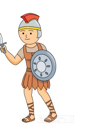 History Clipart - roman-soldier-animated-gif - Classroom Clipart