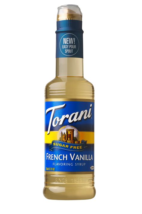 Torani Sugar Free Syrup French Vanilla 375ml – Simply Syrups