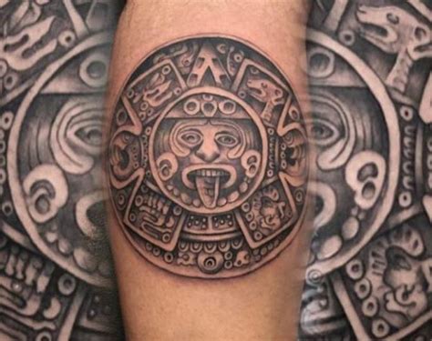 Aztec tattoo meaning, symbols and design ideas for men