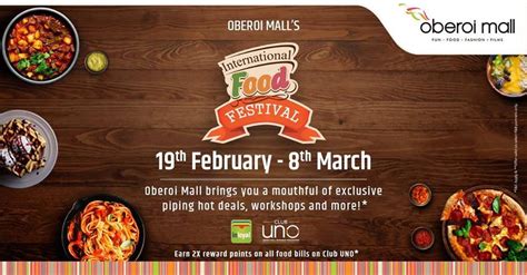 International Food Festival at Oberoi Mall | Events in Mumbai ...